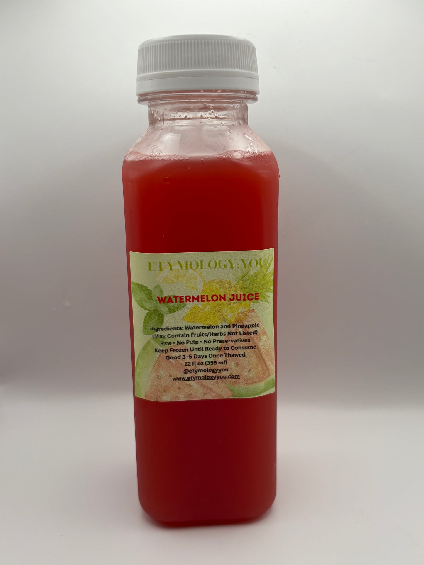 Watermelon Herbal Drink (Seasonal-SUMMER) 12oz