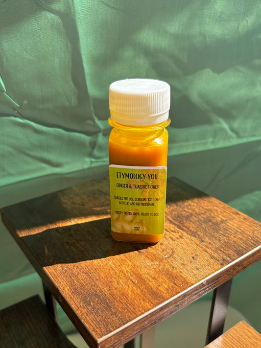 Ginger & Turmeric Power Ginger Shot