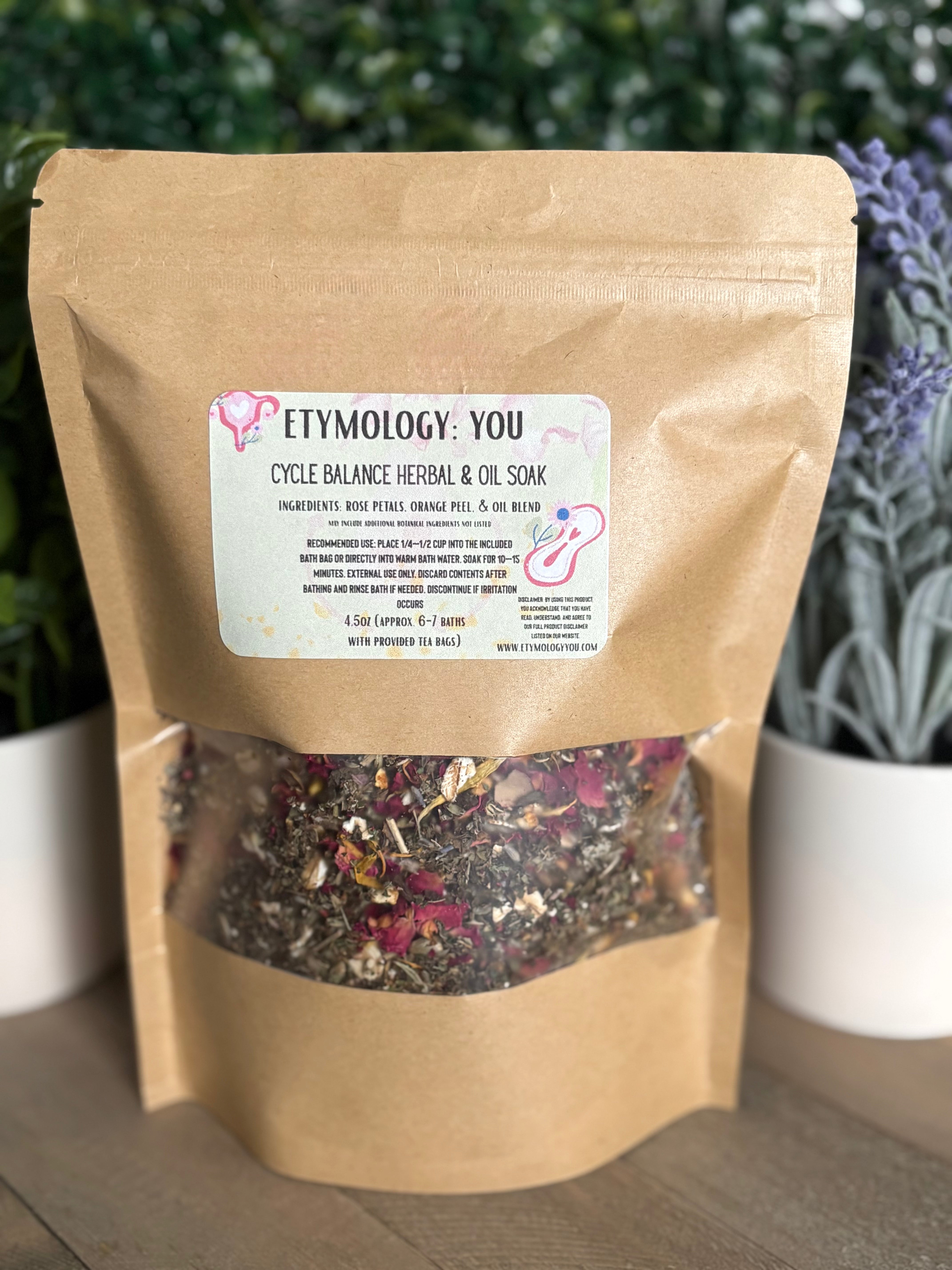 Cycle Balance Herbal & Oil Soak